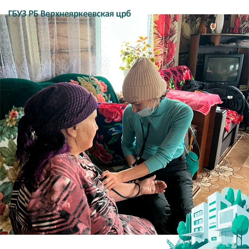 Выездной прием в Новокуктуевском ФАПе