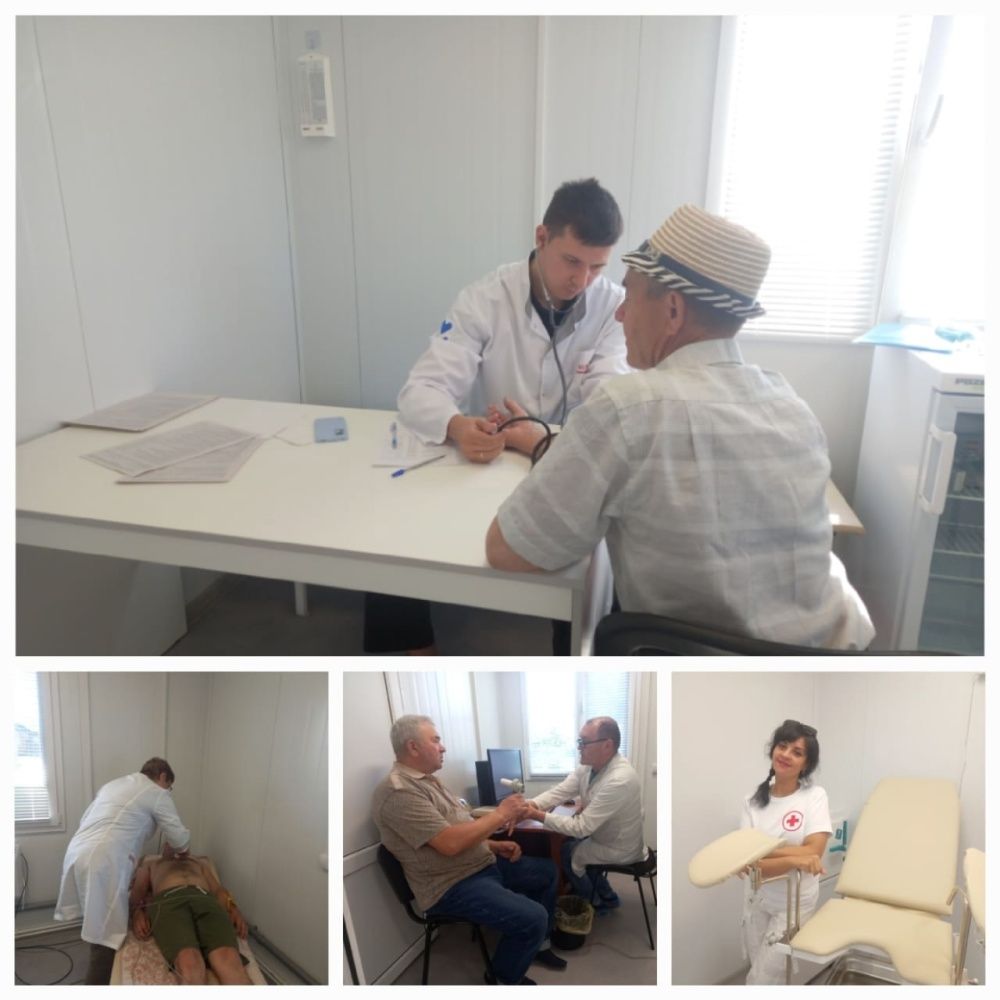 Сегодня бригада наших специалистов провела выездную углубленную диспансеризацию для жителей села Ляшты