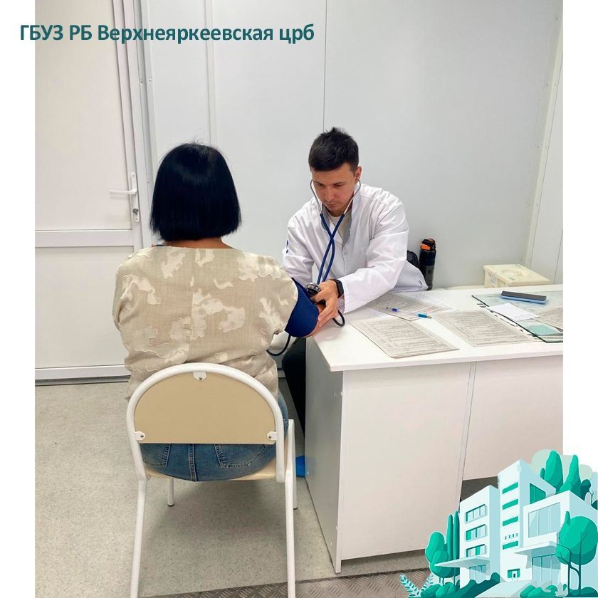 Выездная углубленная диспансеризация для жителей села Урметово