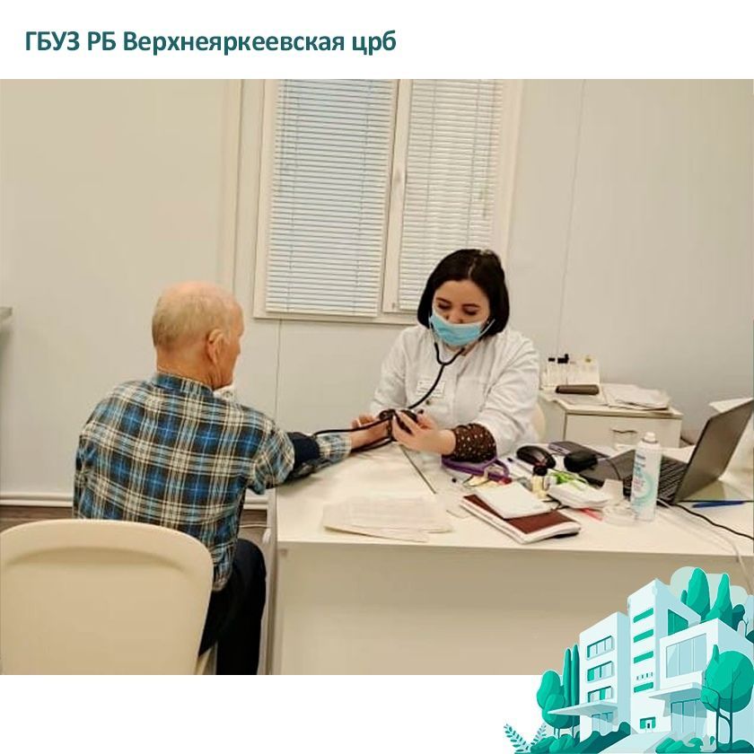 Врач-терапевт Габдрахманова Элина Ильгизовна провела прием пациентов в Маринском фельдшерско-акушерском пункте