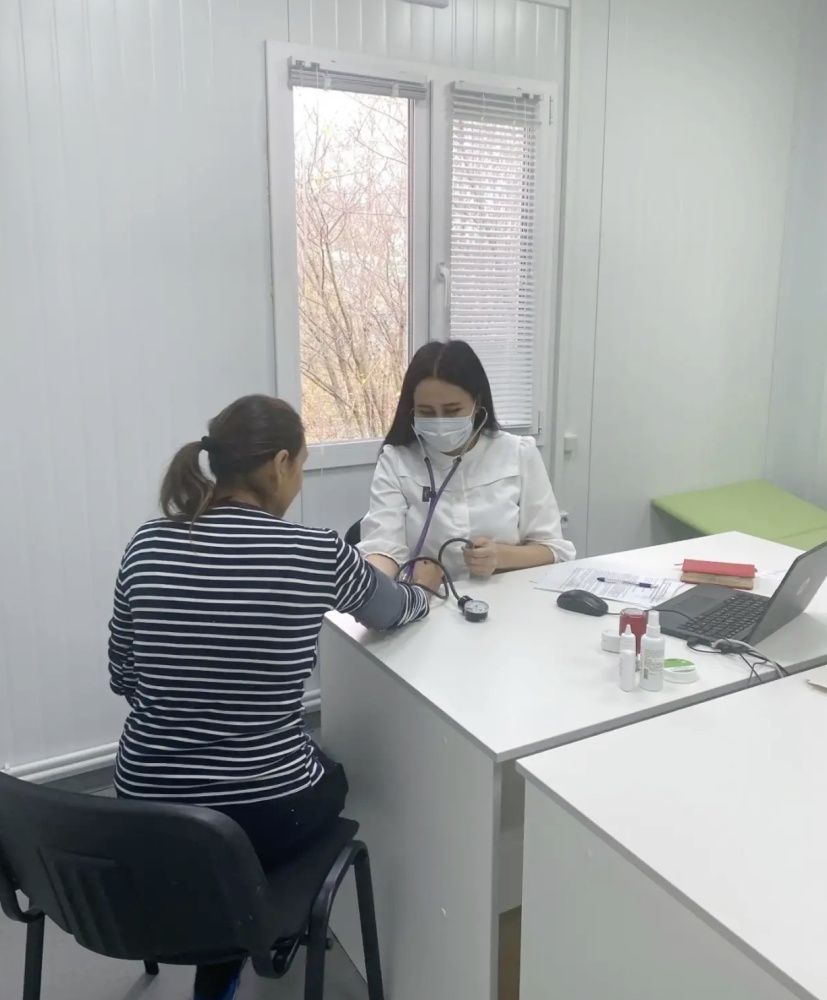 В рамках плановой выездной работы состоялся приём участкового терапевта Гафуровой Ф.Р. в селе Верхнечерекулево