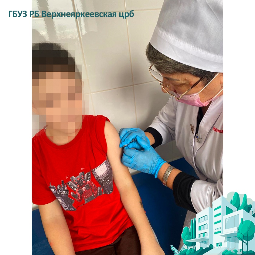 Специалисты больницы провели вакцинацию в Детском саду №3, Детском саду №4, Лицеев №70