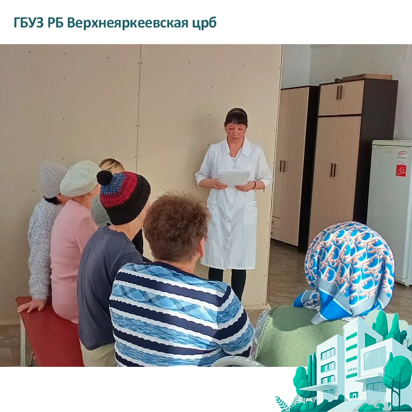 Сегодня в Новонадыровском ФАПе прошел информационный час, посвященный профилактике туберкулеза