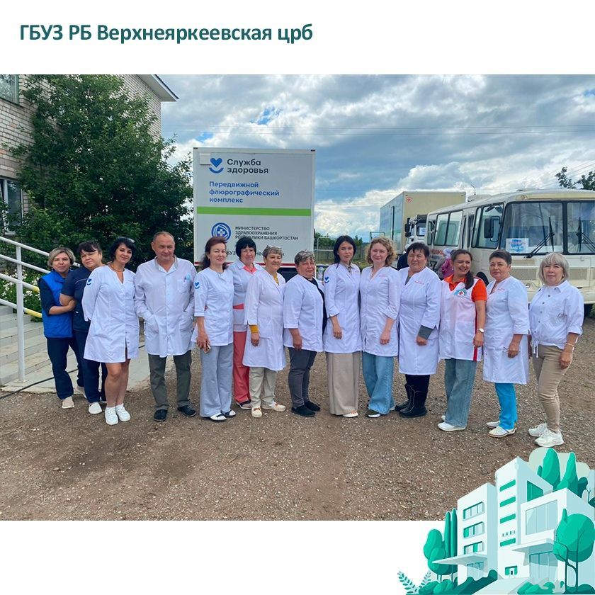 2 июля специалисты "Поезда здоровья" работали в селе Верхнеманчарово